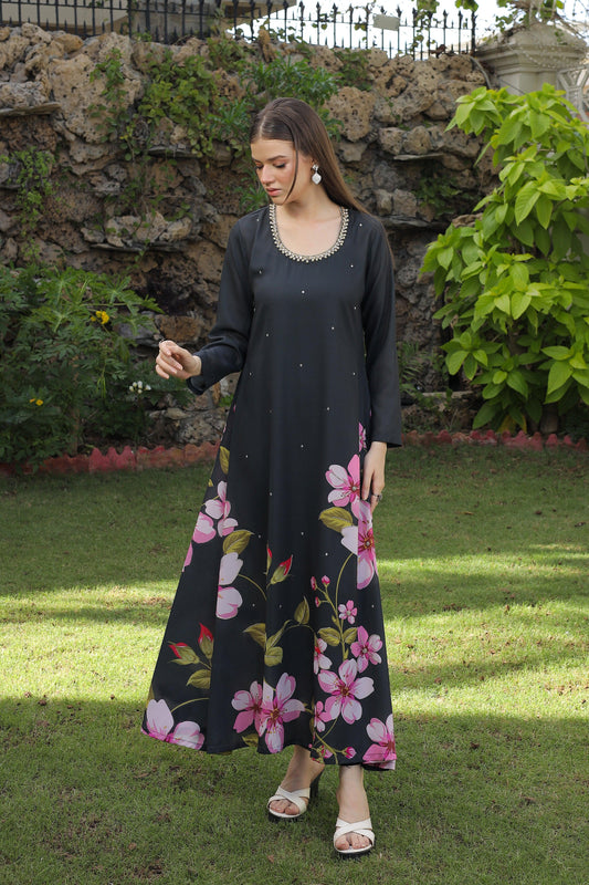 Ivy Hand Embellished Maxi