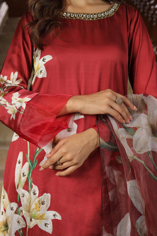 Gia Hand Embellished Long Dress