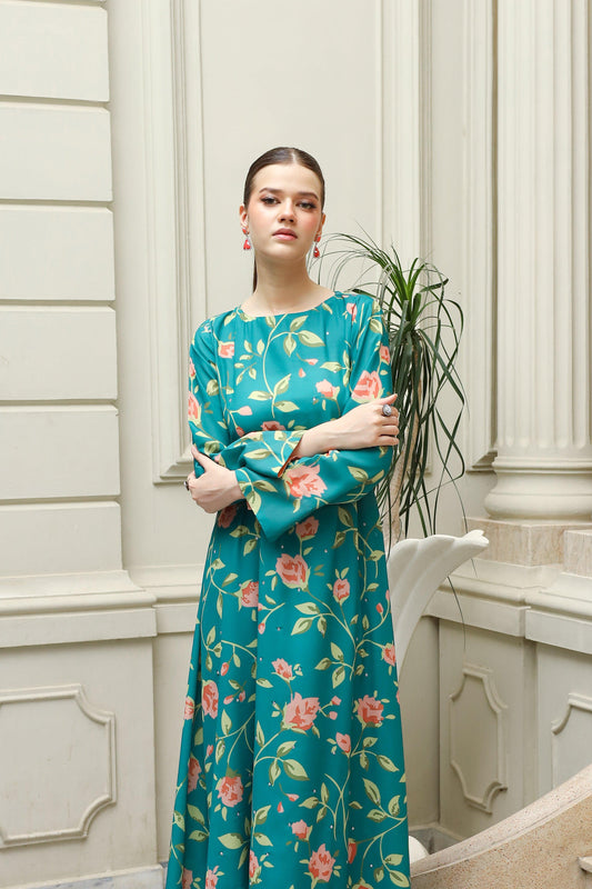 Heather Hand Embellished Maxi Dress