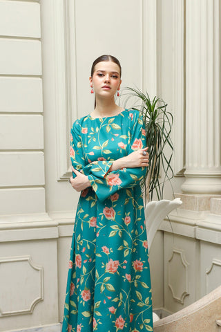 Heather Hand Embellished Maxi Dress