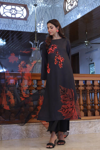 Maple Hand Embellished Dress