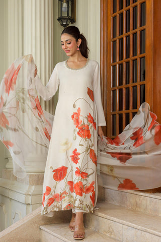 Azalea Hand Embellished Maxi (1-PC)