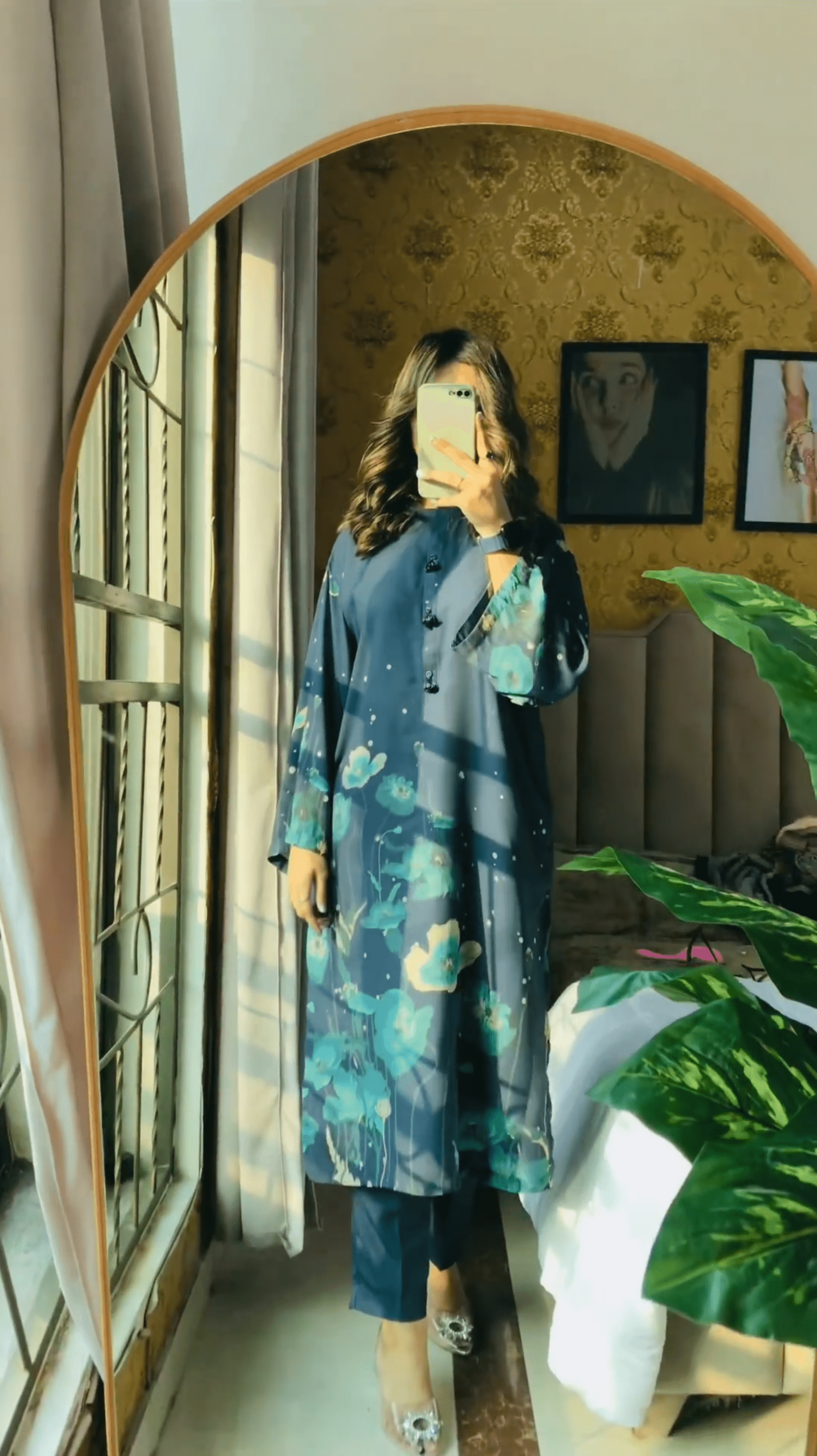 Mystic Midnight Petal Symphony - AREEJ | Online