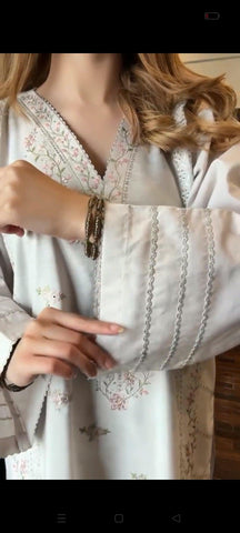 Jasmine Embroidered (2-PC Set)